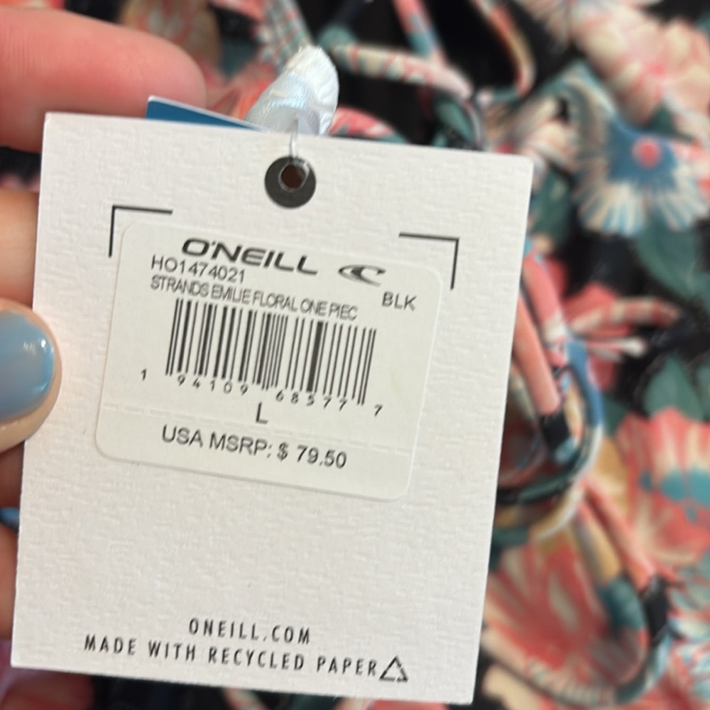 O’Neil strands Emilie floral one piece - Picture 5 of 6